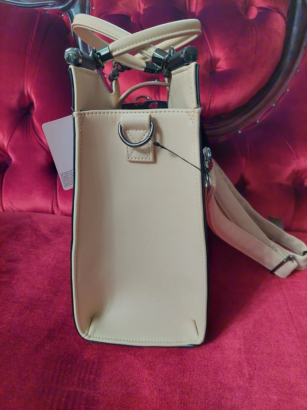 Harry Potter Loungefly Pink Floral Hermione Luna Purse with Detachable Strap